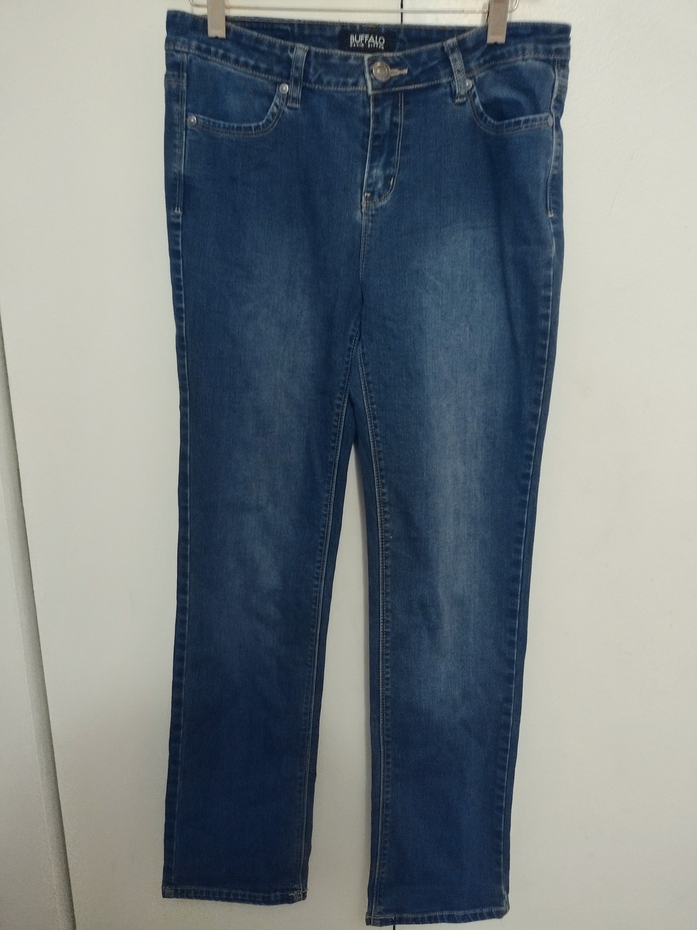 Buffalo David Bitton Classic Blue Straight-Leg Jeans
